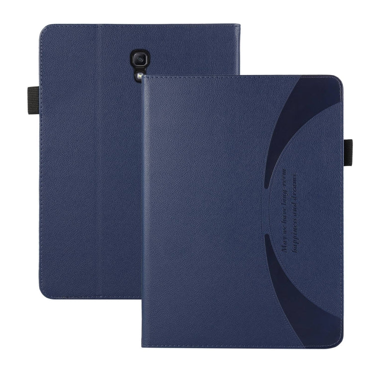 For Samsung Galaxy Tab A 10.5 / T590 Litchi Texture Leather Sucker Tablet Case(Dark Blue) by bashfashion