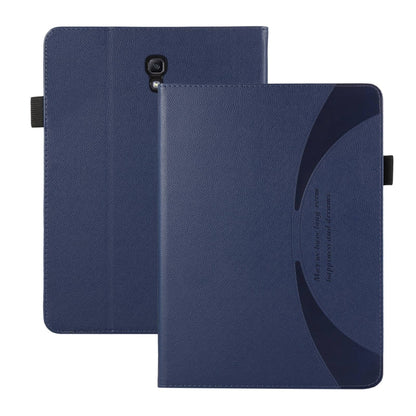 For Samsung Galaxy Tab A 10.5 / T590 Litchi Texture Leather Sucker Tablet Case(Dark Blue) by bashfashion