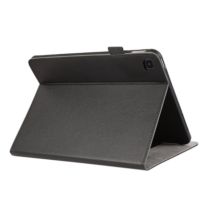 For Samsung Galaxy Tab S5e T720 Litchi Texture Leather Sucker Tablet Case(Black) by bashfashion
