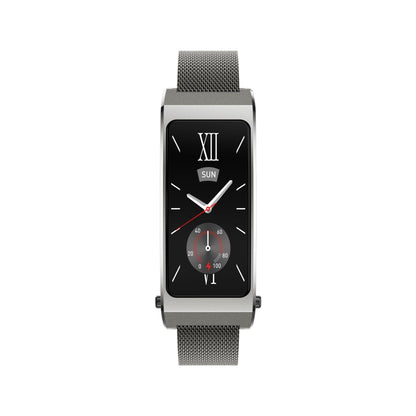 K7 1.14 inch TFT Screen Smart Call Bracelet, BT Call / Heart Rate / Blood Pressure / Blood Oxygen, Strap:Milanese Steel Strap(Tarnish) by bashfashion