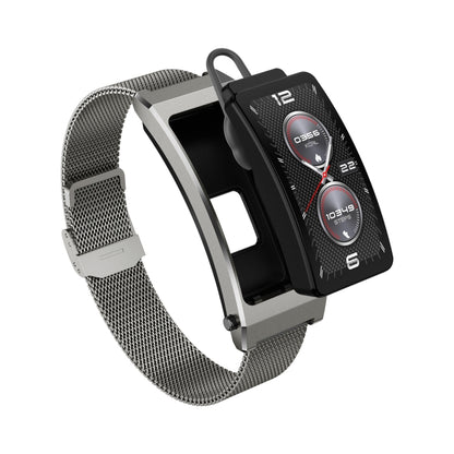 K7 1.14 inch TFT Screen Smart Call Bracelet, BT Call / Heart Rate / Blood Pressure / Blood Oxygen, Strap:Milanese Steel Strap(Tarnish) by bashfashion