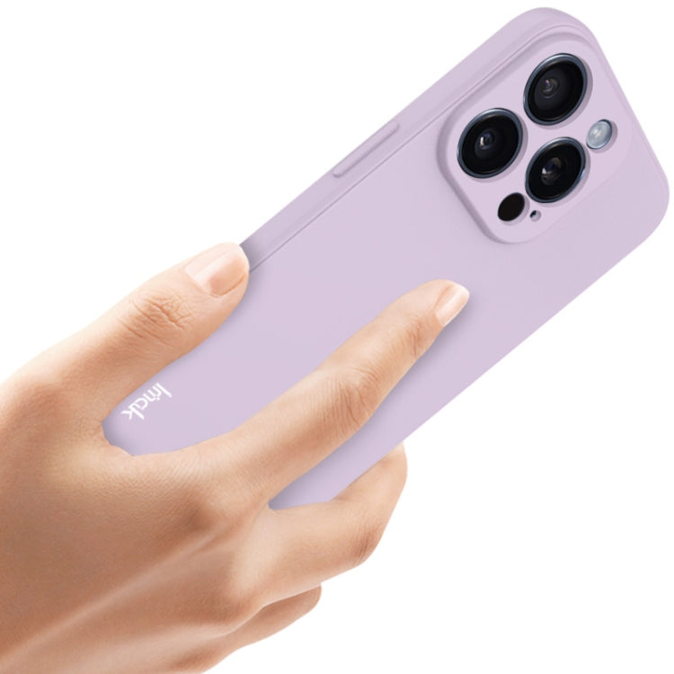 For iPhone 15 Pro Max imak UC-4 Series Straight Edge TPU Phone Case(Purple) by imak