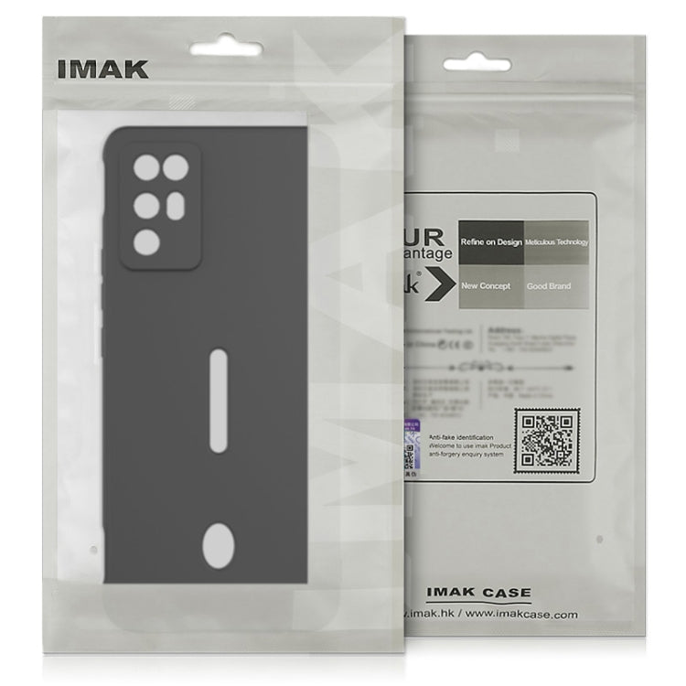 For iPhone 15 Plus imak UC-4 Series Straight Edge TPU Phone Case(Grey) by imak