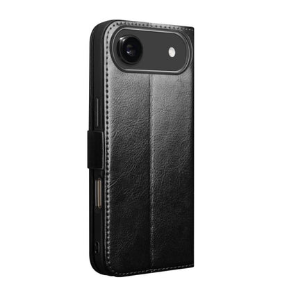 For iPhone Air QIALINO Classic 103 Buckle Genuine Leather Phone Case(Black) by QIALINO
