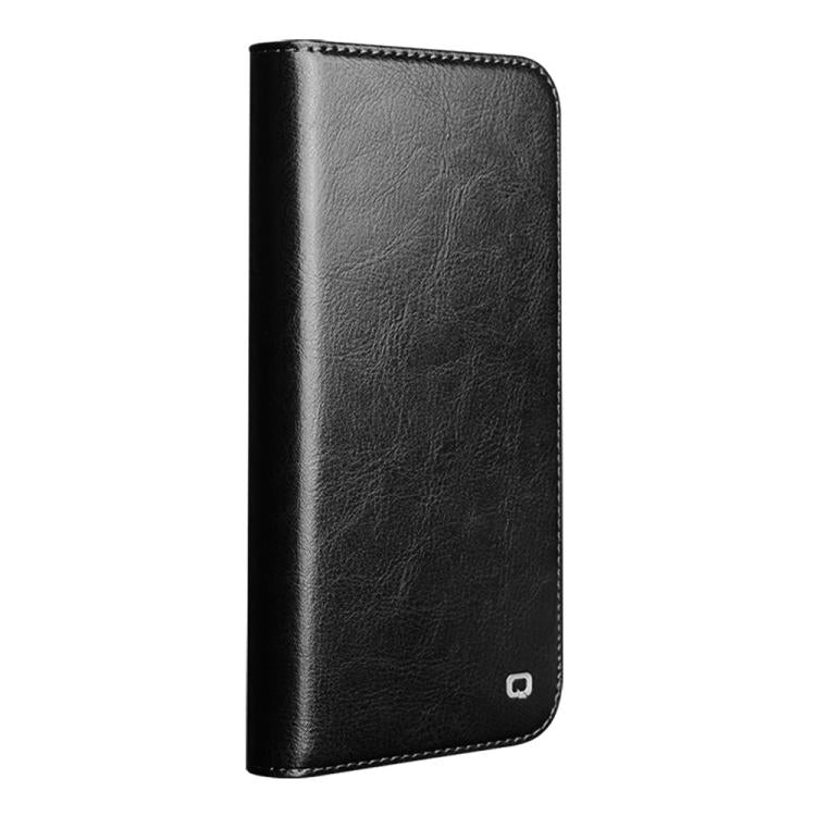 For iPhone 17 QIALINO Classic Genuine Leather Phone Case(Black) by QIALINO