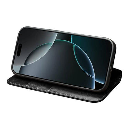 For iPhone 17 Pro QIALINO Classic Genuine Leather Phone Case(Black) by QIALINO