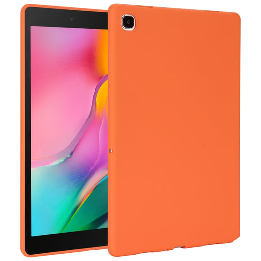 For Samsung Galaxy Tab A 8.0 2019 / T290 Oil Spray Skin-friendly TPU Tablet Case(Orange) by bashfashion