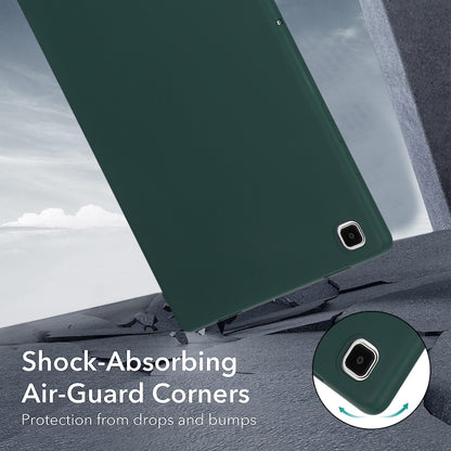 For Samsung Galaxy Tab A 8.0 2019 / T290 Oil Spray Skin-friendly TPU Tablet Case(Deep Green) by bashfashion