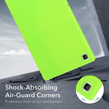 For Samsung Galaxy Tab A 8.0 2019 / T290 Oil Spray Skin-friendly TPU Tablet Case(Fluorescent Green) by bashfashion