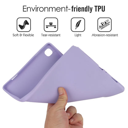 For Samsung Galaxy Tab A 8.0 2019 / T290 Oil Spray Skin-friendly TPU Tablet Case(Purple) by bashfashion