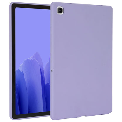 For Samsung Galaxy Tab A7 2020 / T500 Oil Spray Skin-friendly TPU Tablet Case(Purple) by bashfashion