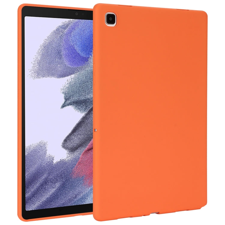 For Samsung Galaxy Tab A7 Lite / T220 Oil Spray Skin-friendly TPU Tablet Case(Orange) by bashfashion