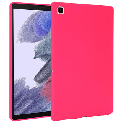 For Samsung Galaxy Tab A7 Lite / T220 Oil Spray Skin-friendly TPU Tablet Case(Rose Red) by bashfashion