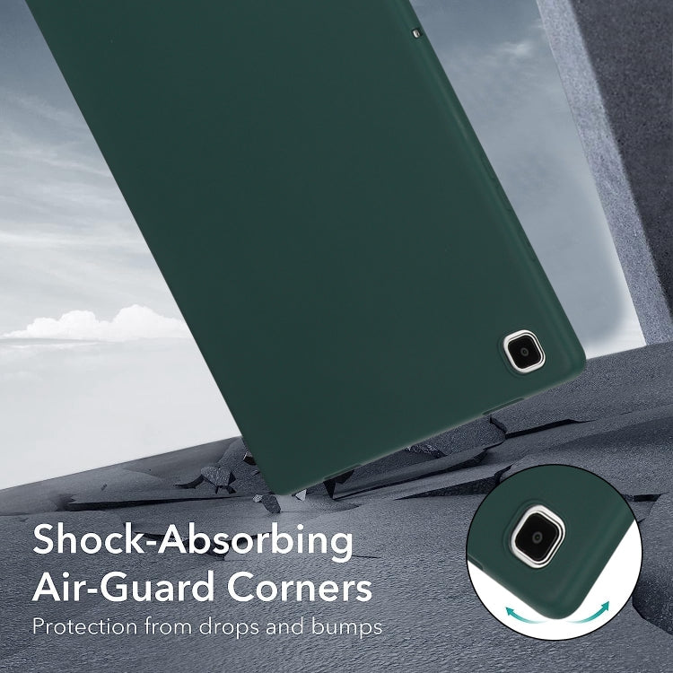 For Samsung Galaxy Tab A7 Lite / T220 Oil Spray Skin-friendly TPU Tablet Case(Deep Green) by bashfashion