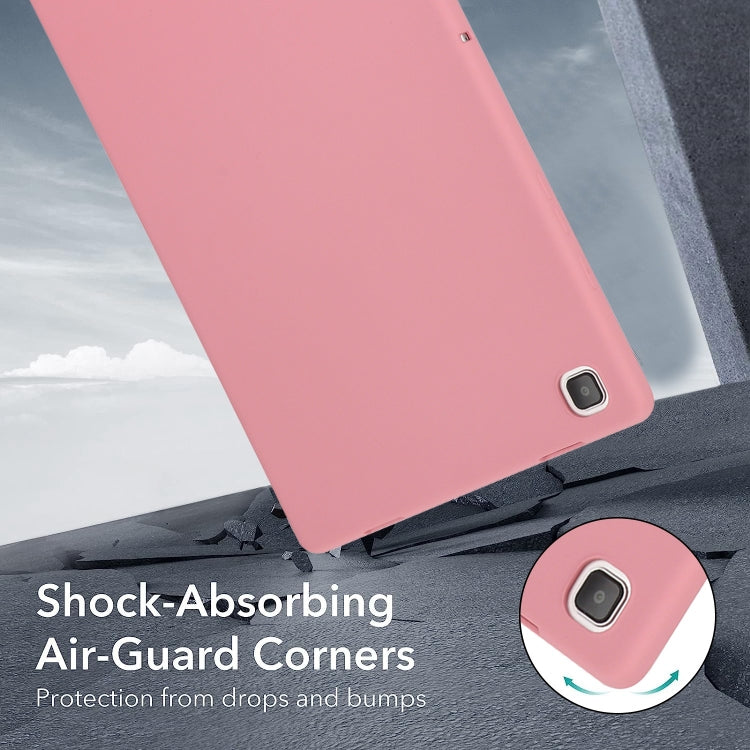 For Samsung Galaxy Tab A8 X200 Oil Spray Skin-friendly TPU Tablet Case(Pink) by bashfashion