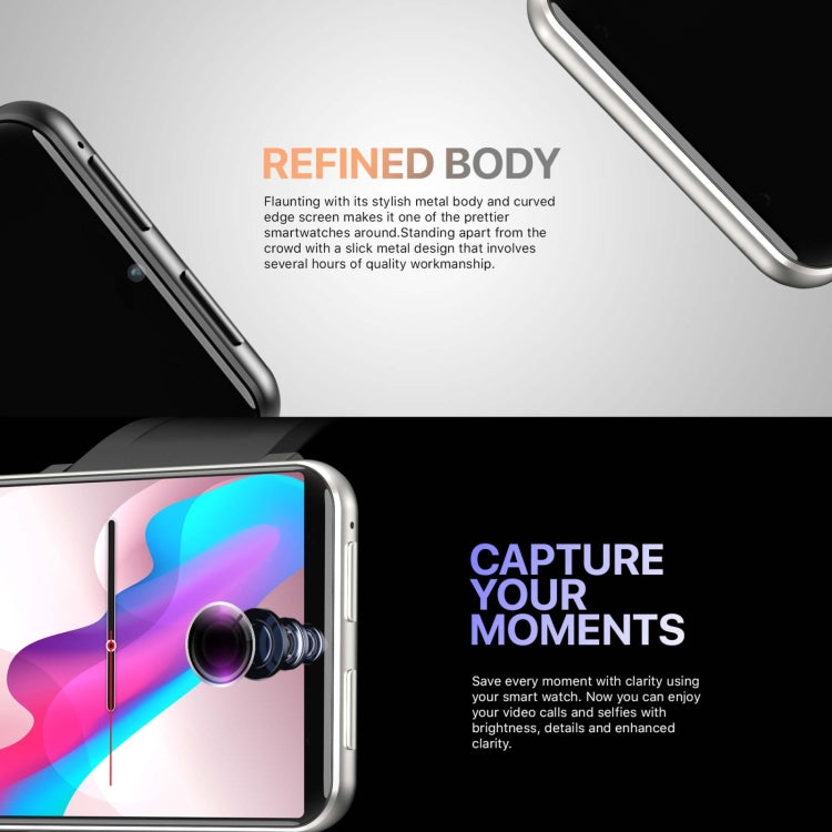 DM100 2.86 inch IPS Full Screen Smart Sport Watch, Support Independent Card Insertion / Multiple Sports Modes / Heart Rate Monitoring / Step Counting, Memory:RAM 1GB+ROM 16GB(Tarnish) by bashfashion