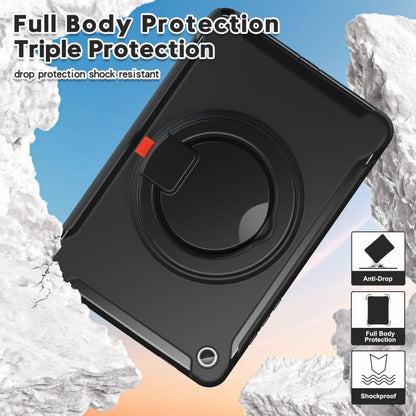 For Samsung Galaxy Tab A9+ / Tab A11+ Shockproof TPU + PC Protective Tablet Case(Black) by bashfashion