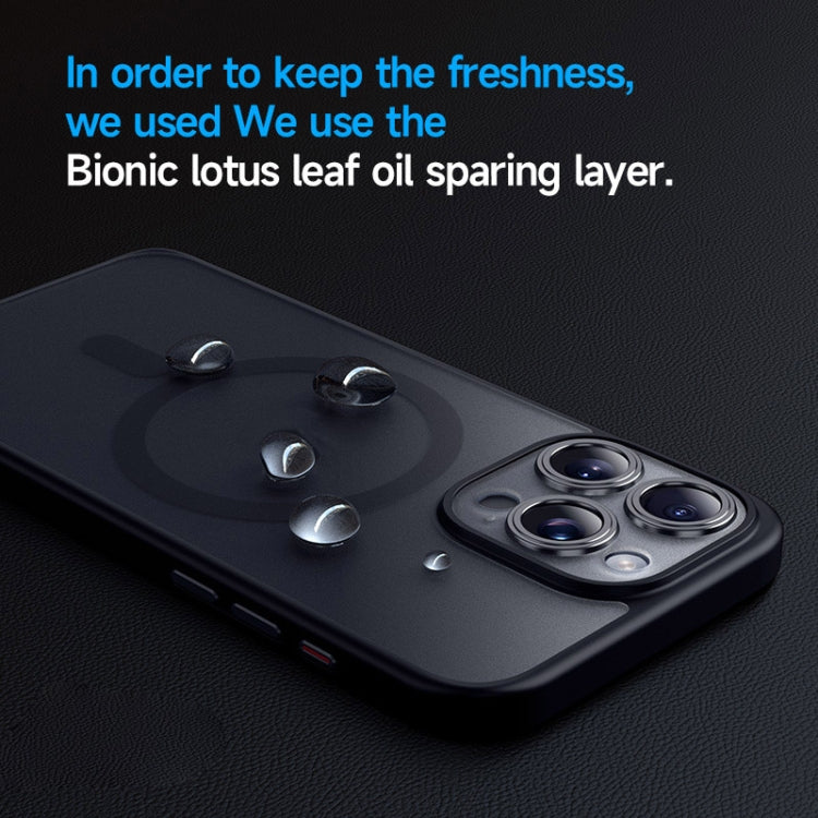 For iPhone 15 Pro Max SULADA Magsafe Magnetic Matte PC + TPU Phone Case(Titanium Gray) by SULADA