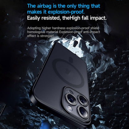 For iPhone 15 Pro Max SULADA Magsafe Magnetic Matte PC + TPU Phone Case(Titanium Gray) by SULADA