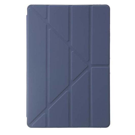 For Samsung Galaxy Tab S10 FE+ Clear Acrylic Deformation Leather Tablet Case(Lavender) by bashfashion