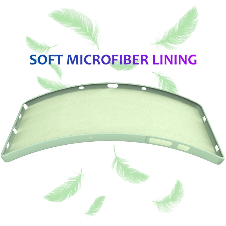 For Samsung Galaxy Tab A9+ Pure Color Liquid Silicone Shockproof Tablet Case(Green) by bashfashion