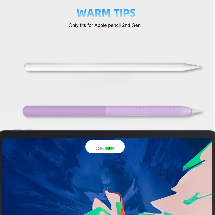 For Apple Pencil 2 / Pro DUX DUCIS Detachable Gradient Colorful Stylus Case(Gradient Purple) by DUX DUCIS