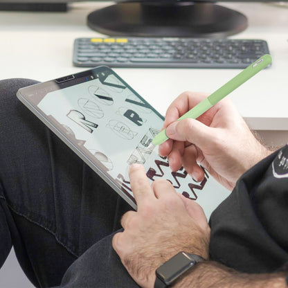 For Apple Pencil 2 / Pro DUX DUCIS Detachable Gradient Colorful Stylus Case(Gradient Green) by DUX DUCIS