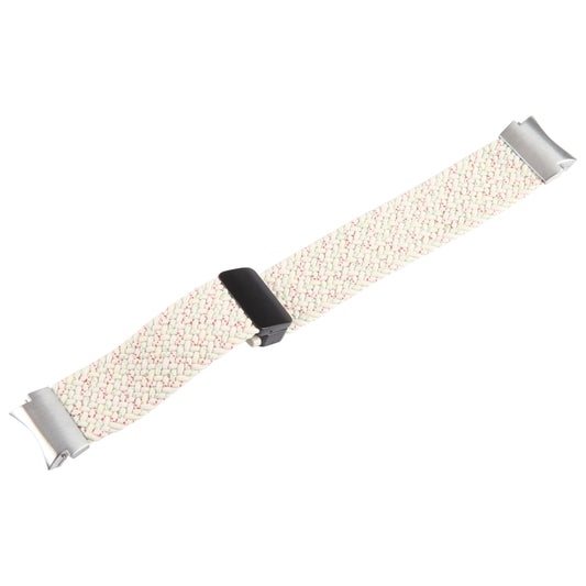 For Samsung Galaxy Watch 6 / 5 / 4 Magnetic Fold Buckle Nylon Woven Watch Band(Starlight Colorful) by bashfashion