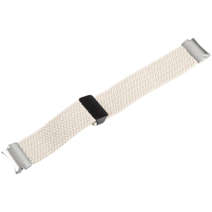 For Samsung Galaxy Watch 6 / 5 / 4 Magnetic Fold Buckle Nylon Woven Watch Band(Starlight Color) by bashfashion