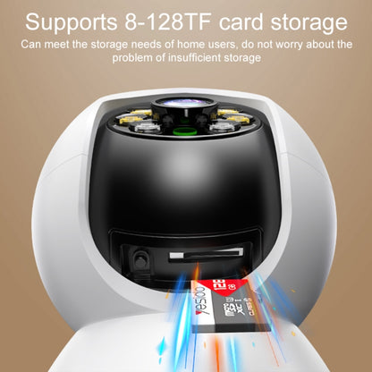 Yesido KM11 3.0MP Full Color Day and Night Smart 2.4G WIFI Camera, Specification:UK Plug by Yesido