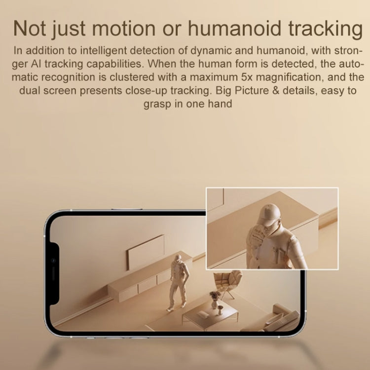 Yesido KM11 3.0MP Full Color Day and Night Smart 2.4G WIFI Camera, Specification:UK Plug by Yesido