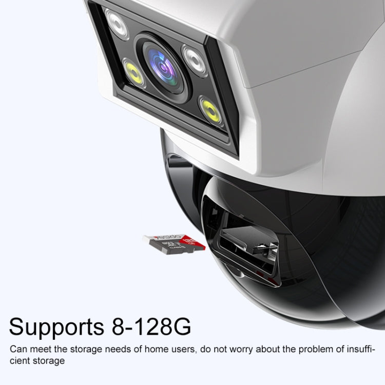 Yesido KM12 2.0MP Dual Lens Full Color HD Camera, Specification:UK Plug by Yesido