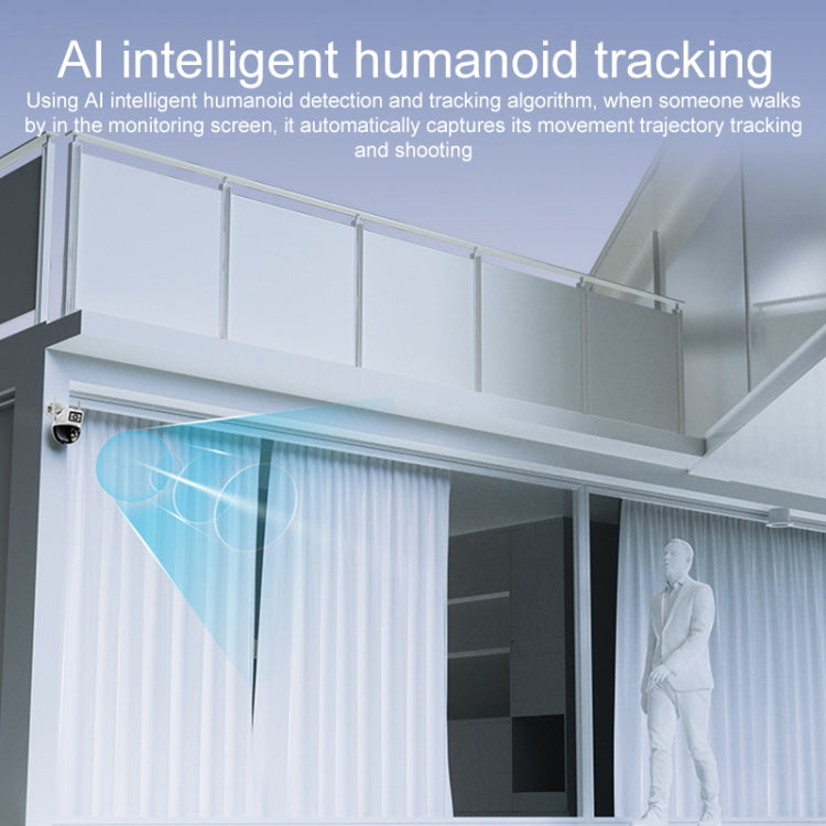 Yesido KM12 2.0MP Dual Lens Full Color HD Camera, Specification:EU Plug by Yesido