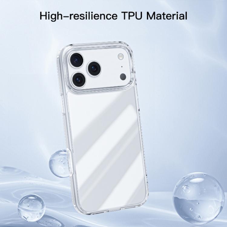 For iPhone 17 Mutural Ice Series TPU Phone Case(Transparent) by Mutural