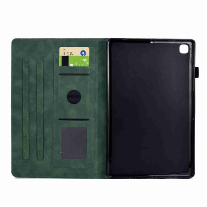 For Samsung Galaxy Tab A7 Lite T220 Rhombus TPU Leather Tablet Case(Green) by bashfashion