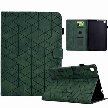 For iPad 10.2 Rhombus TPU Smart Leather Tablet Case(Green) by bashfashion