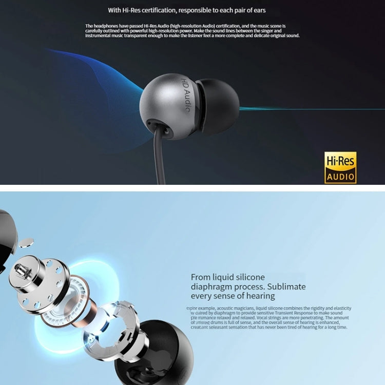 Original Xiaomi Dual Magnetic Super Dynamic Unit Earphone, Length: 1.28m by Xiaomi