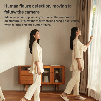 Original Xiaomi Smart Camera 3 Pro PTZ 360 Degree Panorama 350W Pixels Two-Way Voice Call, US Plug(White) by Xiaomi