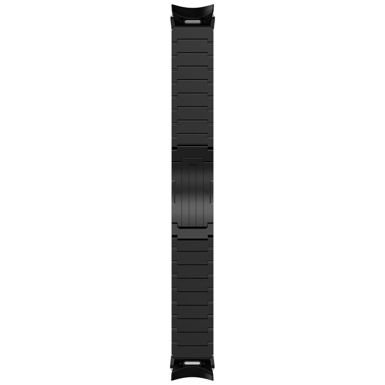 For Samsung Galaxy Watch6/6 Classic/5/5 Pro Button Style One-bead Metal Watch Band(Black) by bashfashion