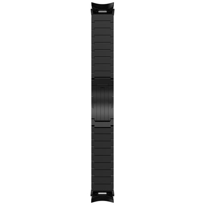 For Samsung Galaxy Watch6/6 Classic/5/5 Pro Button Style One-bead Metal Watch Band(Black) by bashfashion