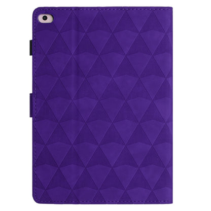 For iPad Pro 9.7 / 9.7 2018 / 2017 Diamond Texture Embossed Leather Smart Tablet Case(Purple) by bashfashion