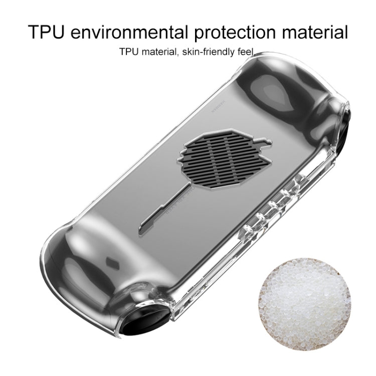 For OneXPlayer F1 Integrated TPU Transparent Game Console Case by bashfashion