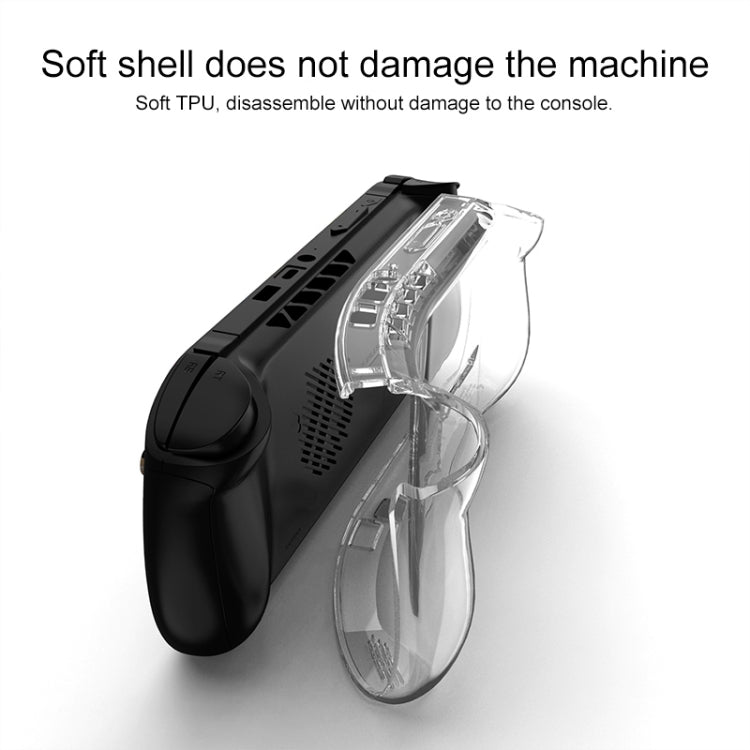 For OneXPlayer F1 Integrated TPU Transparent Game Console Case by bashfashion