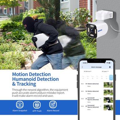 ESCAM PT303 3MP HD Motion Detection APP Control Pan & Tilt WiFi IP Camera(EU Plug) by ESCAM
