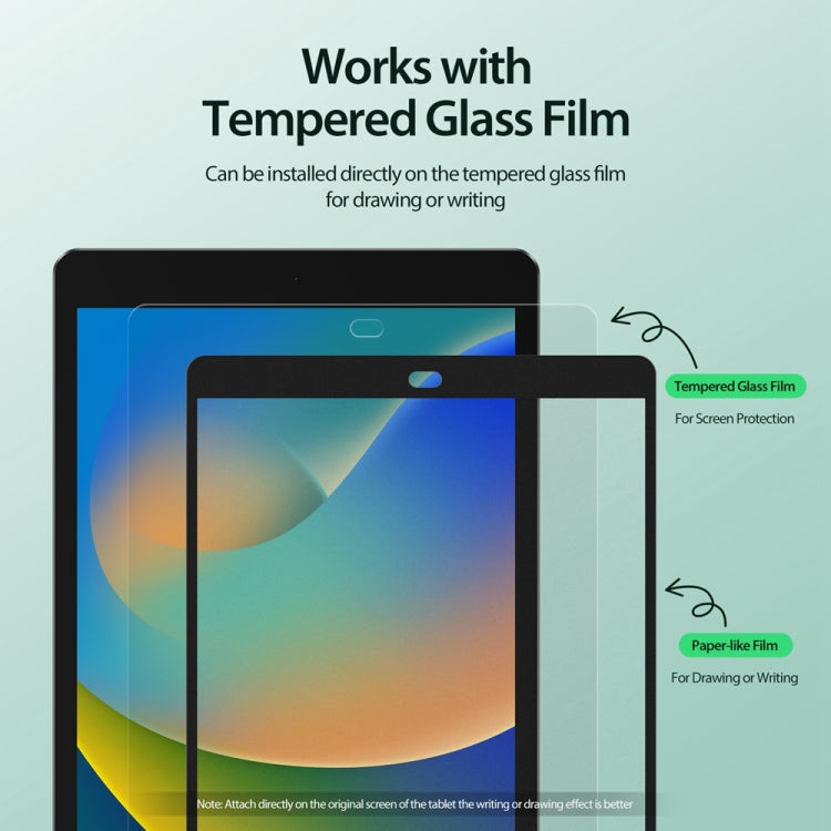 For iPad 10.2 2021 / 2020 / 2019 DUX DUCIS Naad Series Removable Paper-like Screen Protector by DUX DUCIS