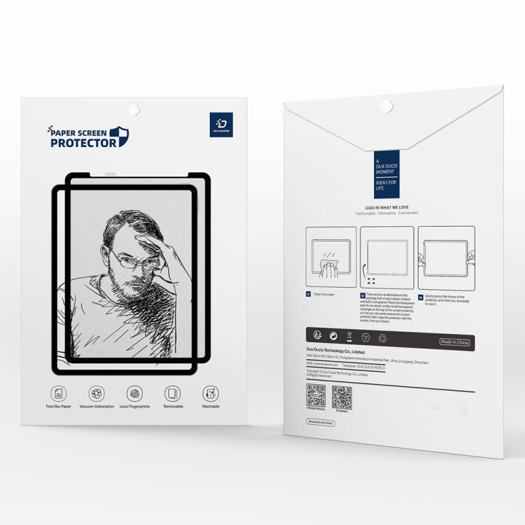 For iPad mini 6 DUX DUCIS Naad Series Removable Paper-like Screen Protector by DUX DUCIS
