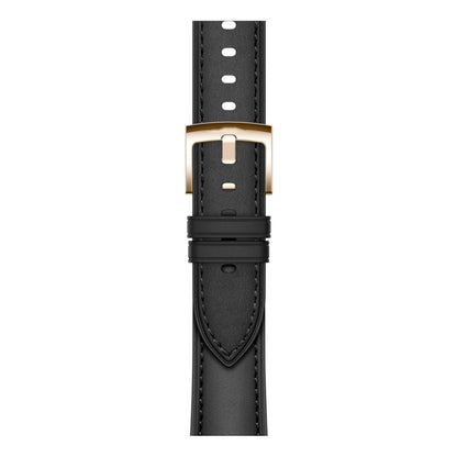 For Huawei Watch GT 4 18mm Genuine Leather Watch Band(Black) by bashfashion