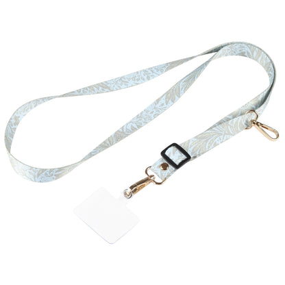 Adjustable Crossbody Mobile Phone Wide Long Lanyard(Khaki Pattern) by bashfashion