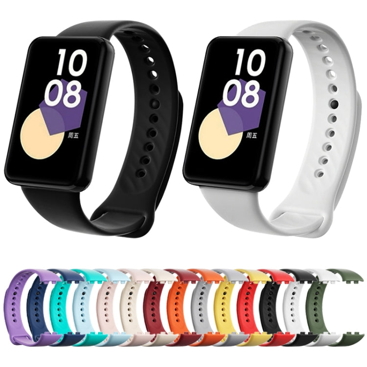 For Honor Band 9 Black Buckle TPU Watch Band(Dark Green) by bashfashion