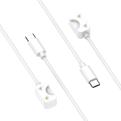 For Samsung Galaxy Fit 3 Official Style Smart Watch Charging Cable, Length: 55cm, Port:USB-C / Type-C(White) by bashfashion